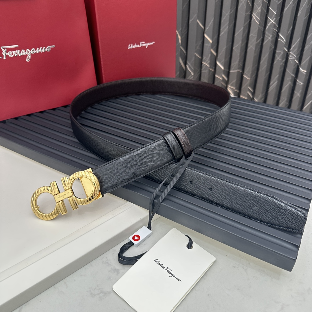 FERRAGAMO Boutique Brass Buckle