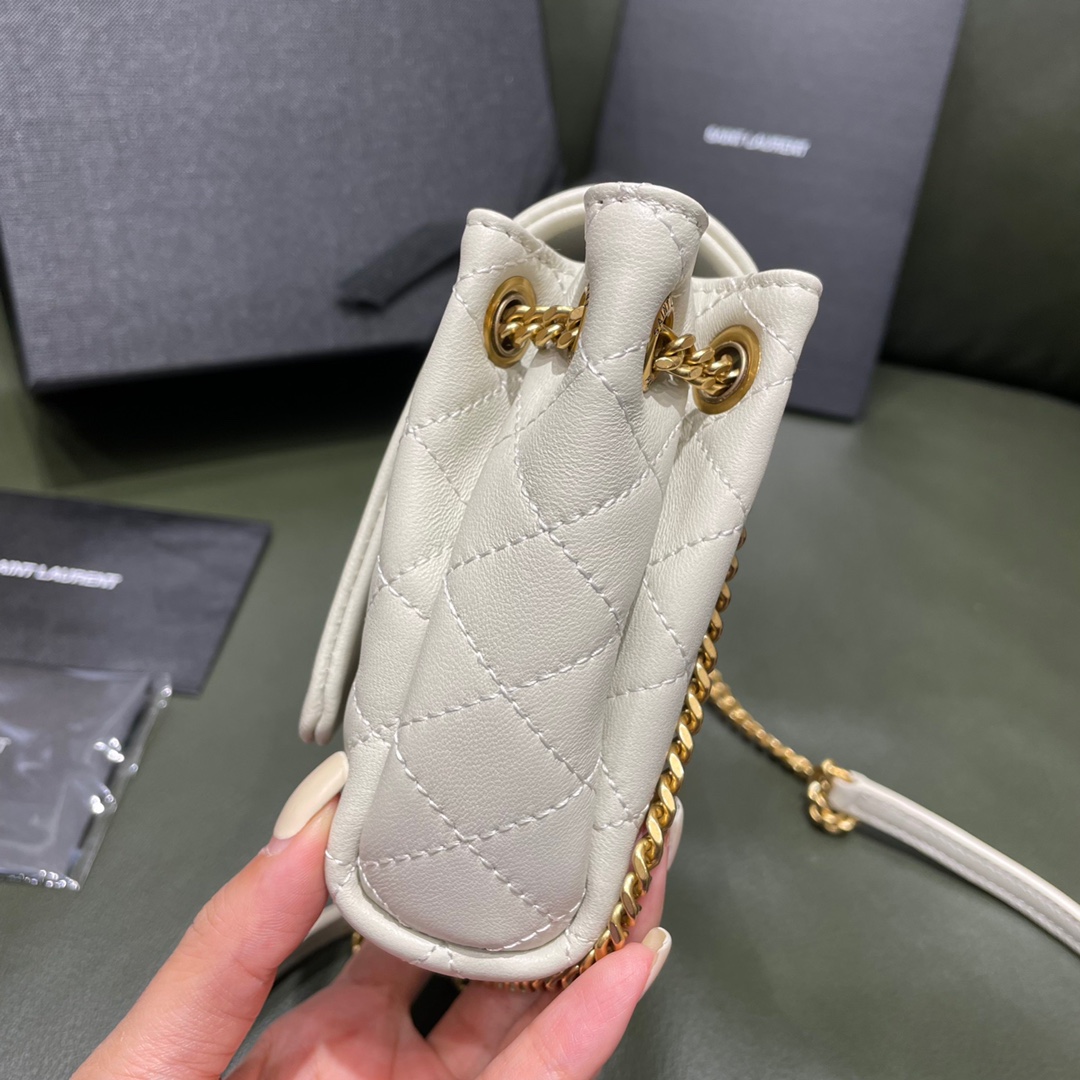 SAINT LAURENT 【𝐌𝐢𝐧𝐢 𝐍𝐨𝐥𝐢𝐭𝐚】672738 original leather.JD