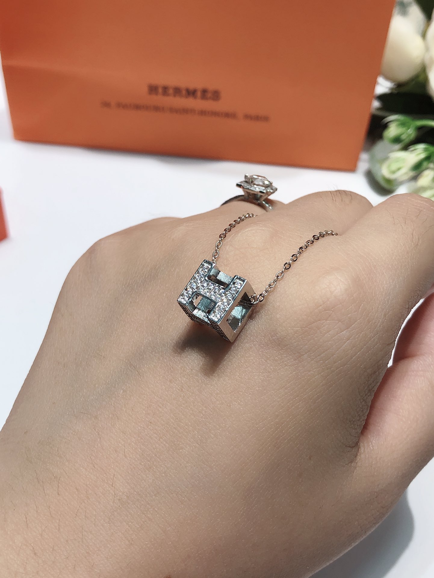 Hermes necklace