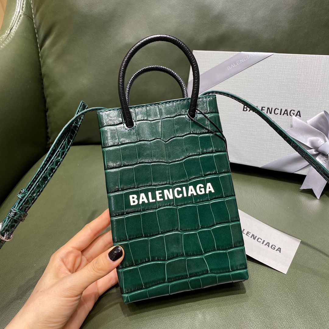 BALENCIAGA 𝗦𝗵𝗼𝗽𝗽𝗶𝗻𝗴 𝗯 𝗮𝗴 Crocodile shopping paper bag