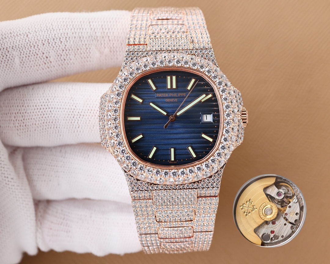 Patek Philippe Platinum Nautilus Watches