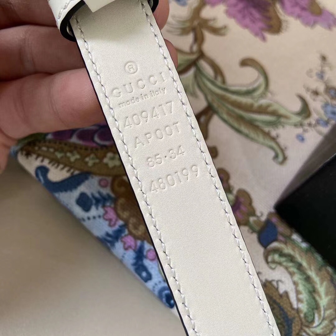 GUCCI double-sided imported cowhide