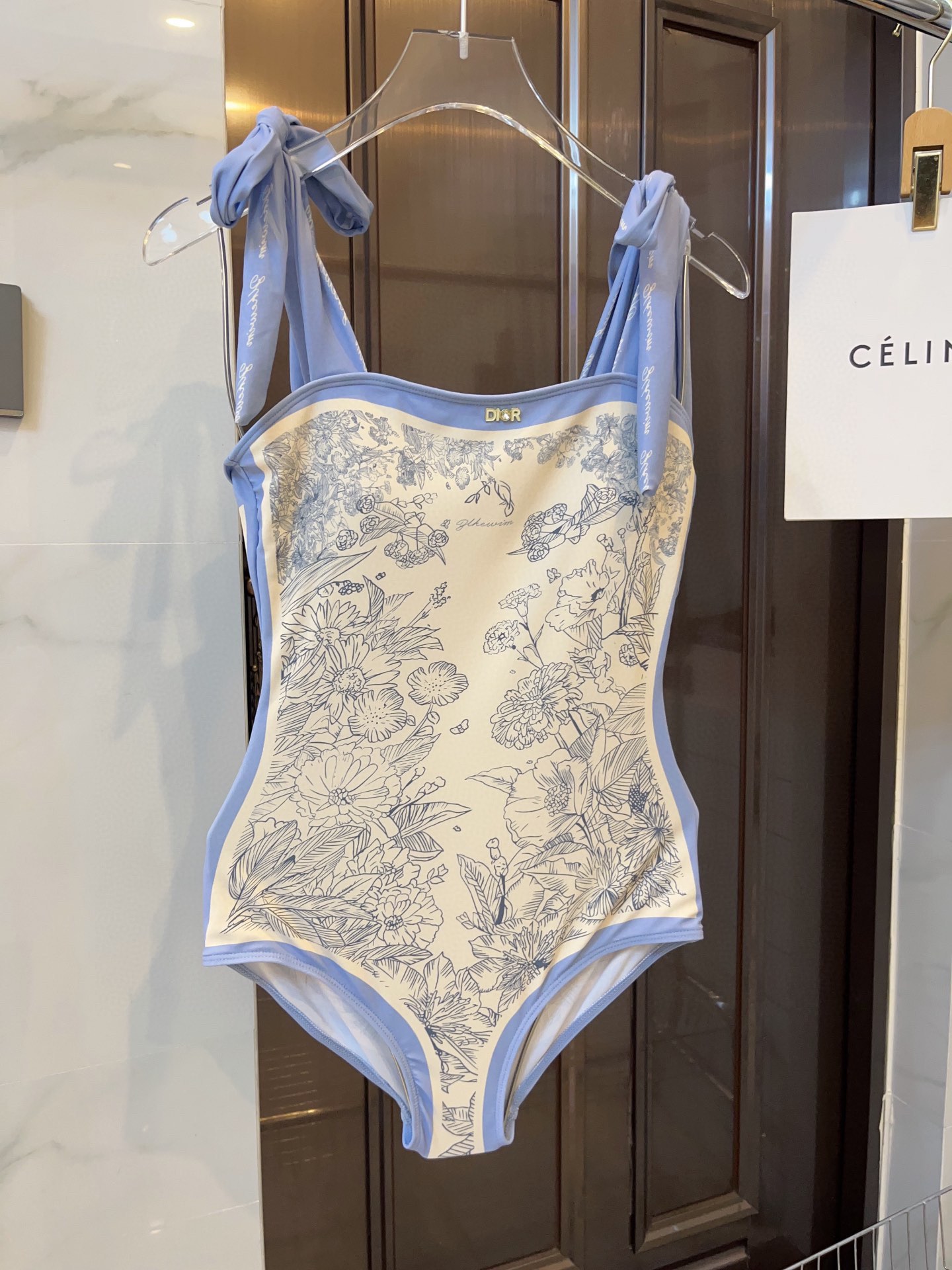 Dior one-piece swimming costume