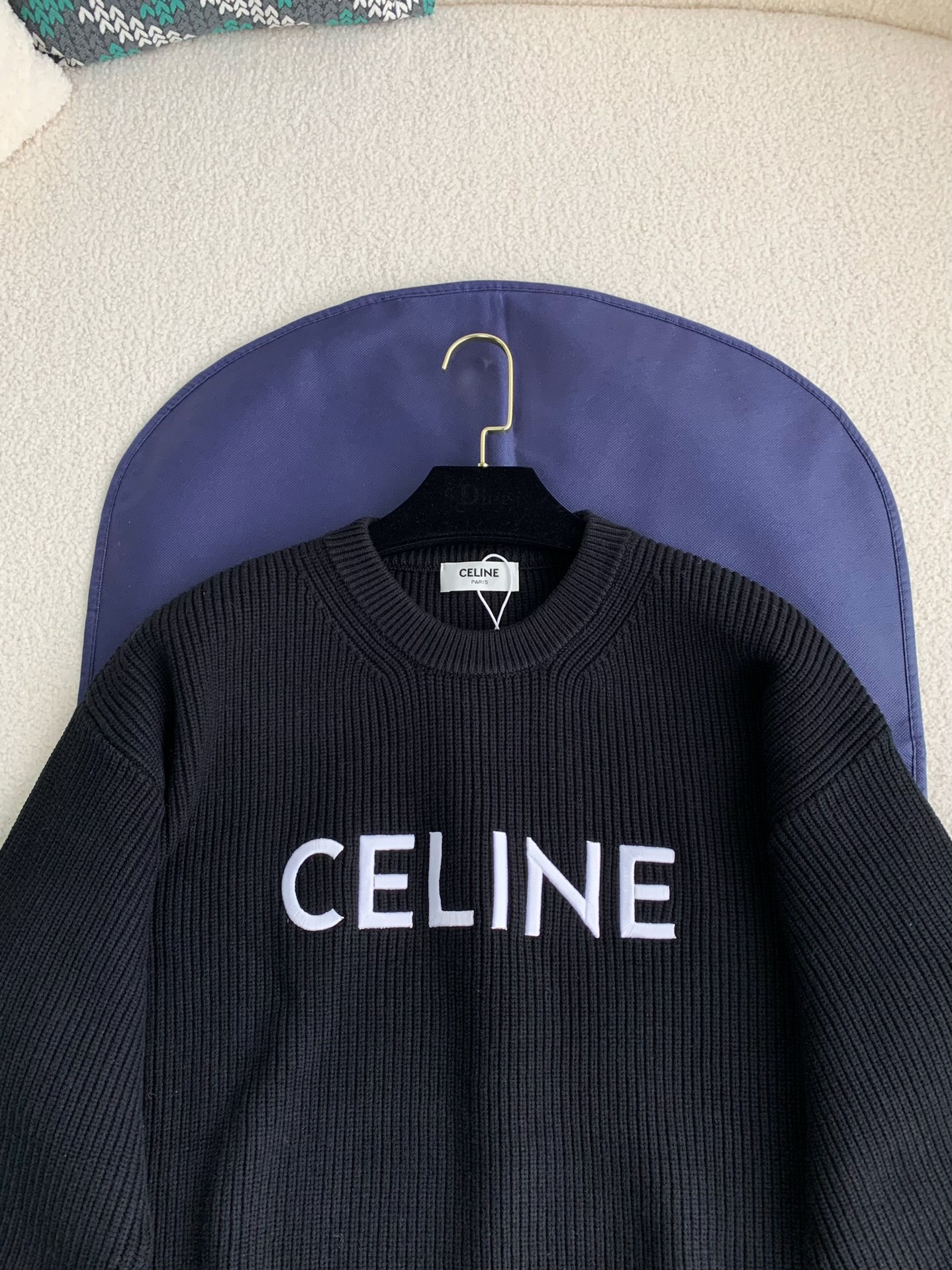 Celine sweater knitted material