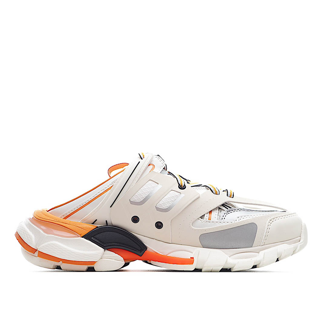 Balenciaga Sneaker Tess s.Gomma MAILLE WHITE/ORANGE