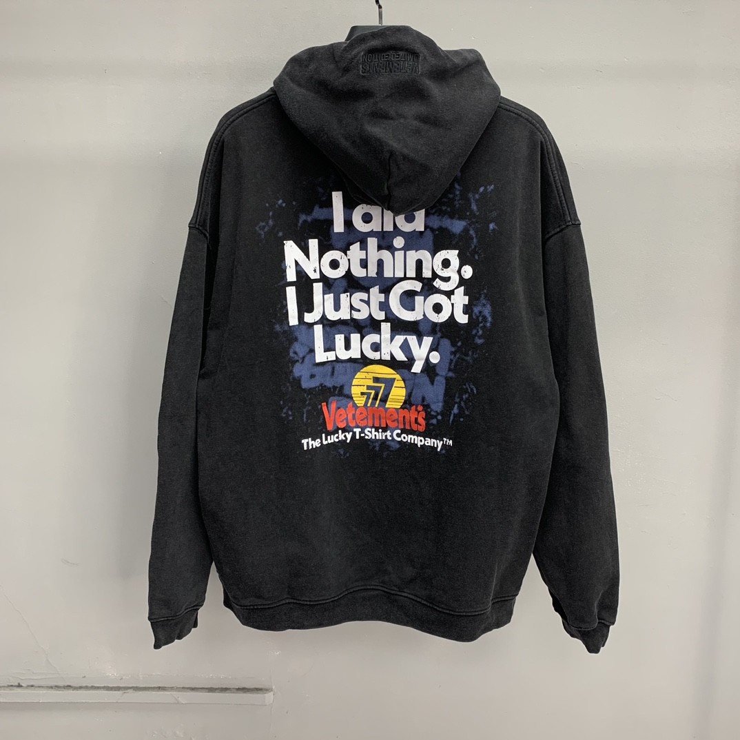 Balenciaga Lucky hooded sweatshirt