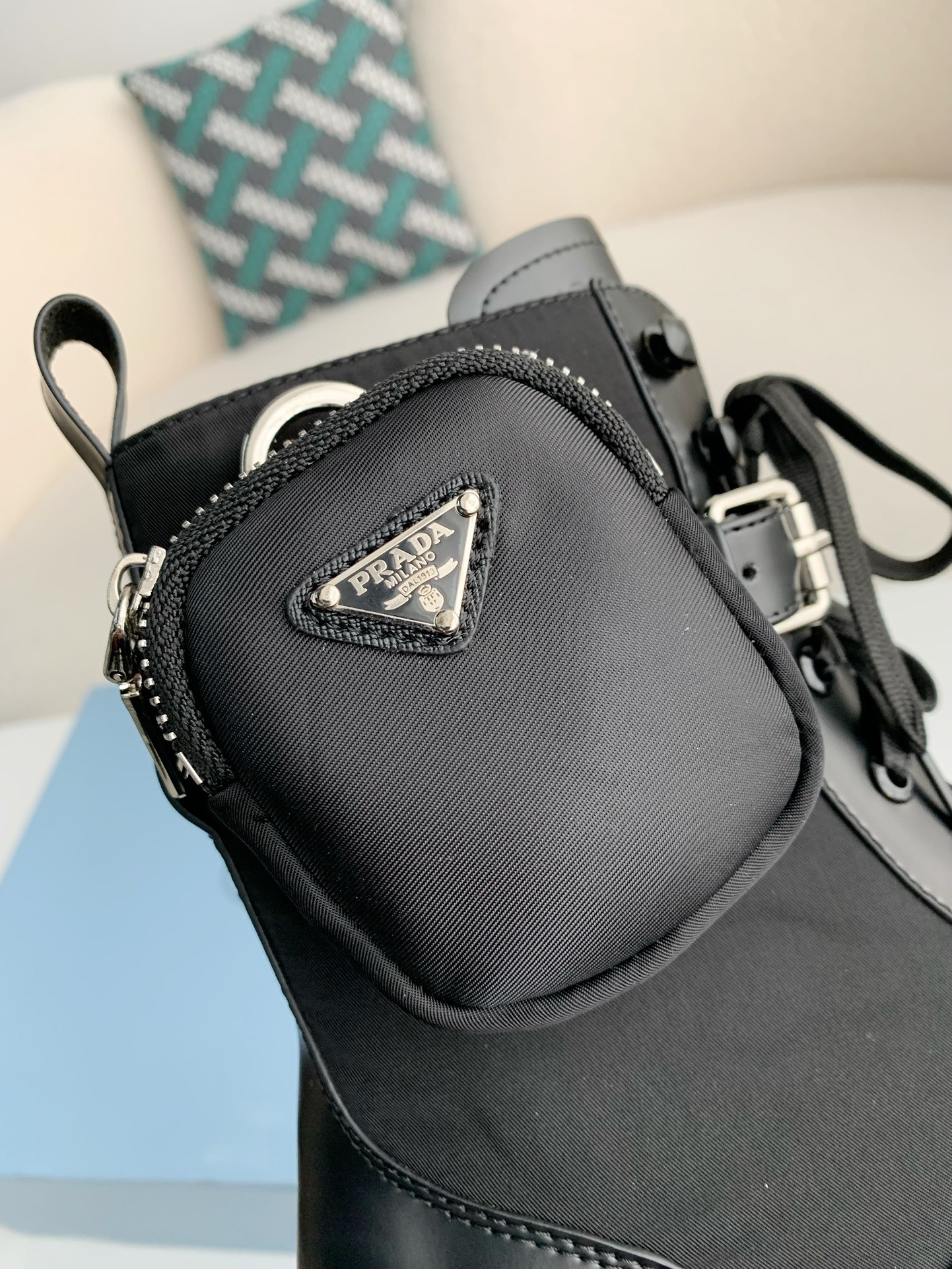 Prada Cloudbus Thunder technology fabric sneakers