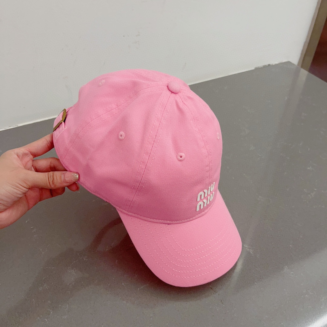 Miu Miu peaked cap, van cloth cap, baseball cap