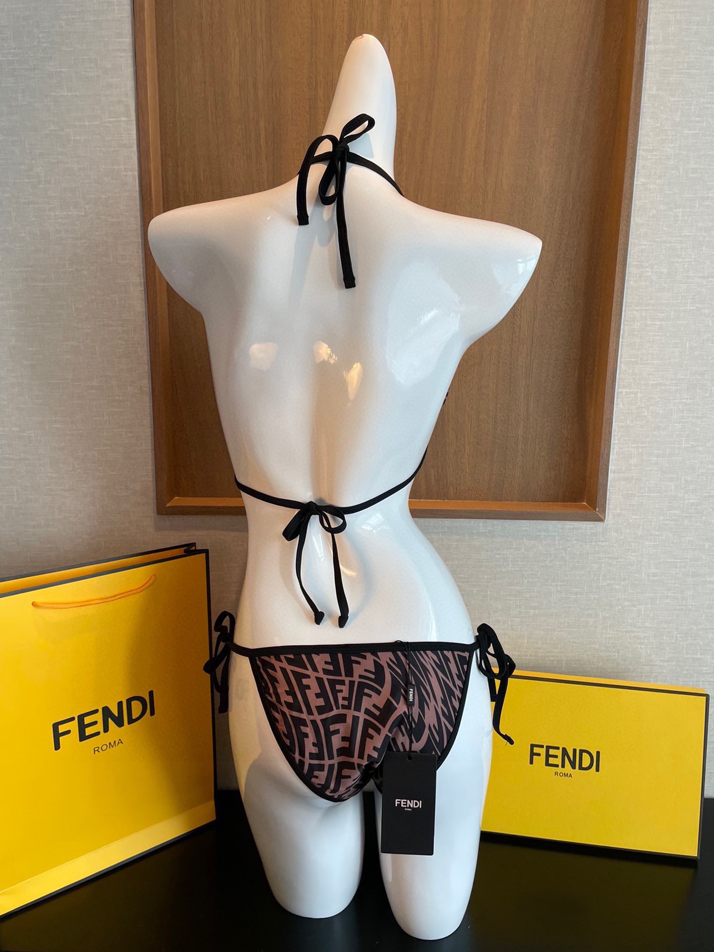 Fendi print counter new bikini