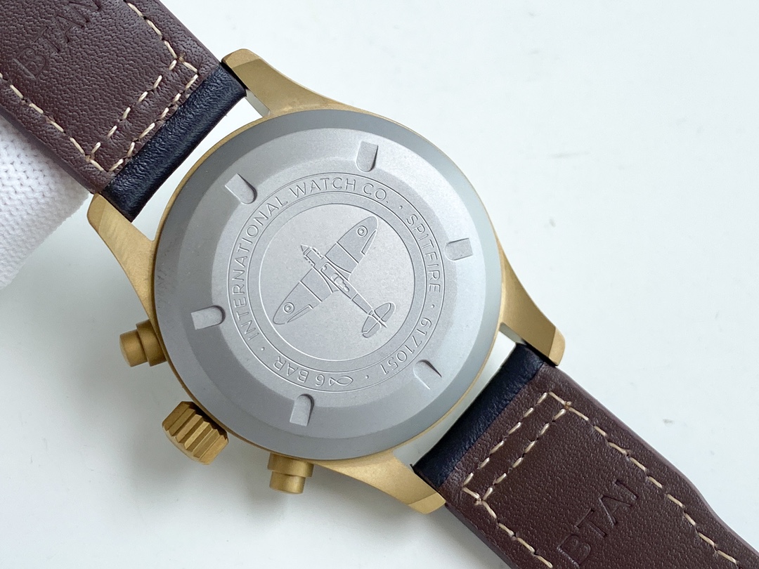 IWC- Spitfire Pilot's Watch Chronograph Movement: the powerful and stable Shanghai caliber 7750