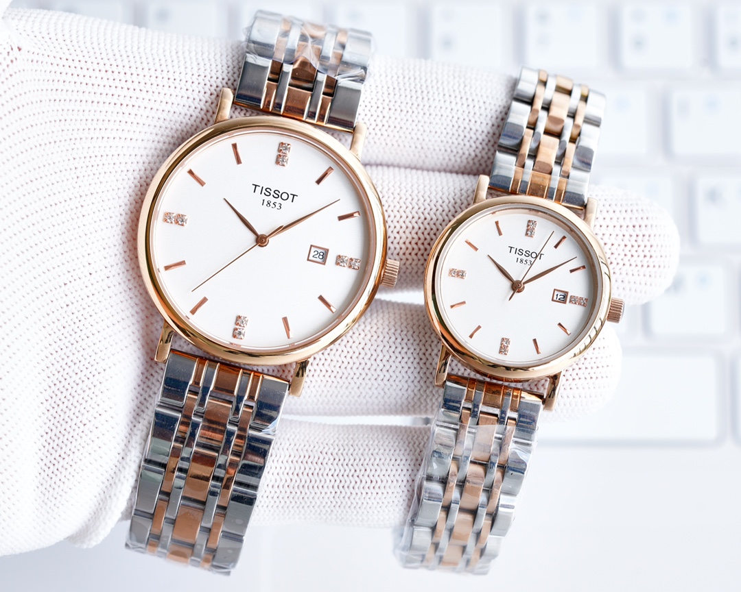 Tissot couple watch