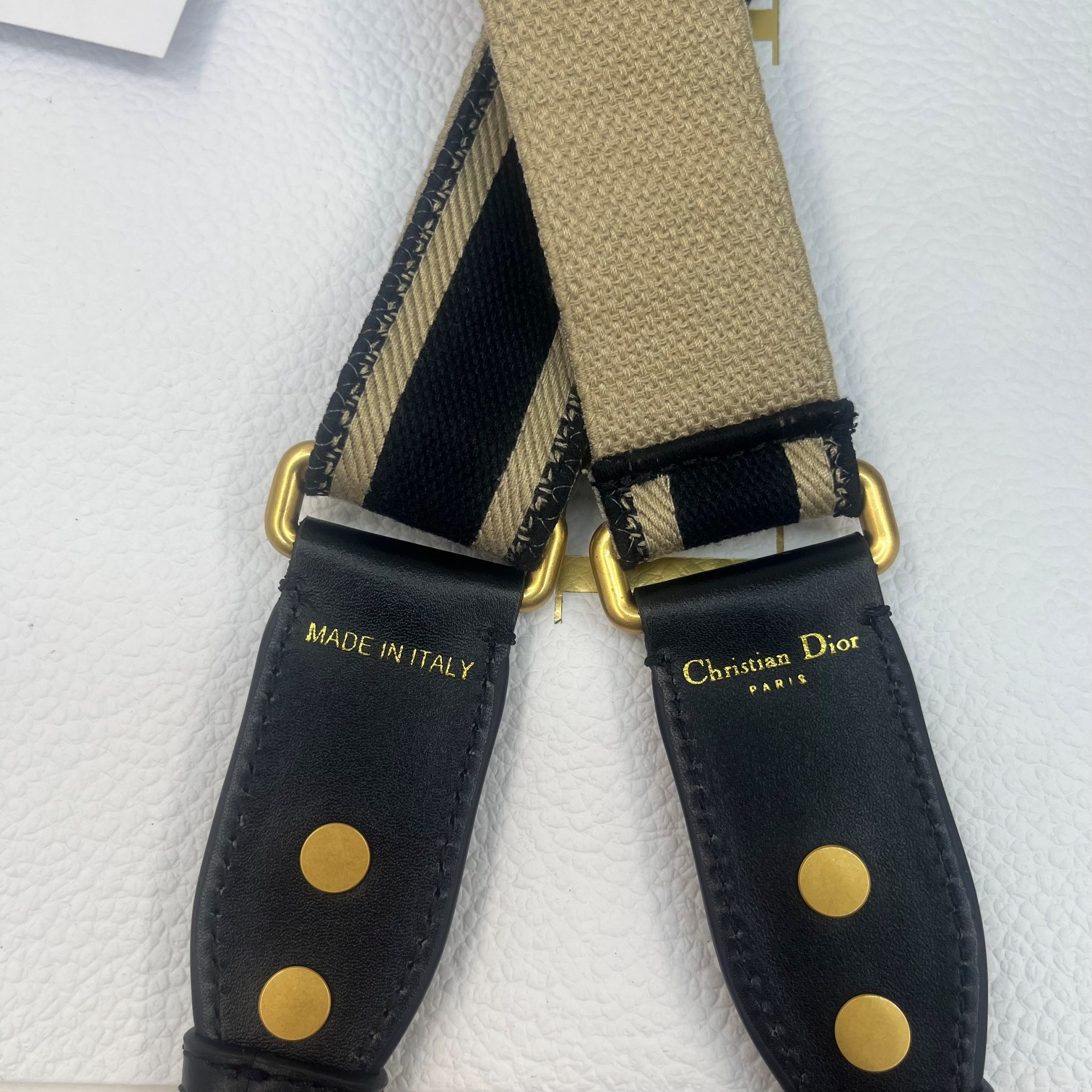 Dior's new adjustable shoulder straps