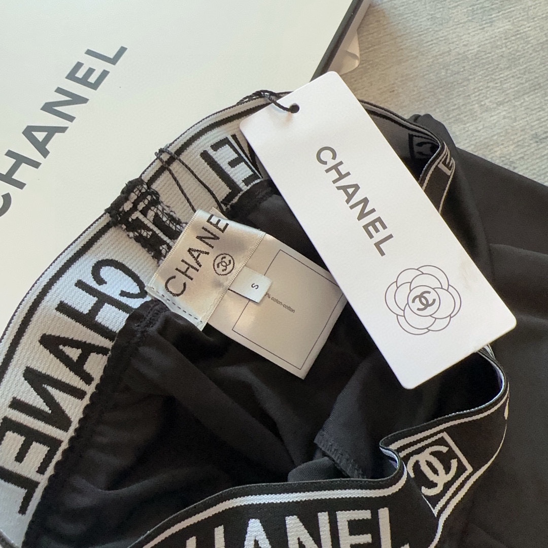 Chanel New High Stretch Fitness Yoga Wear Sports Suit