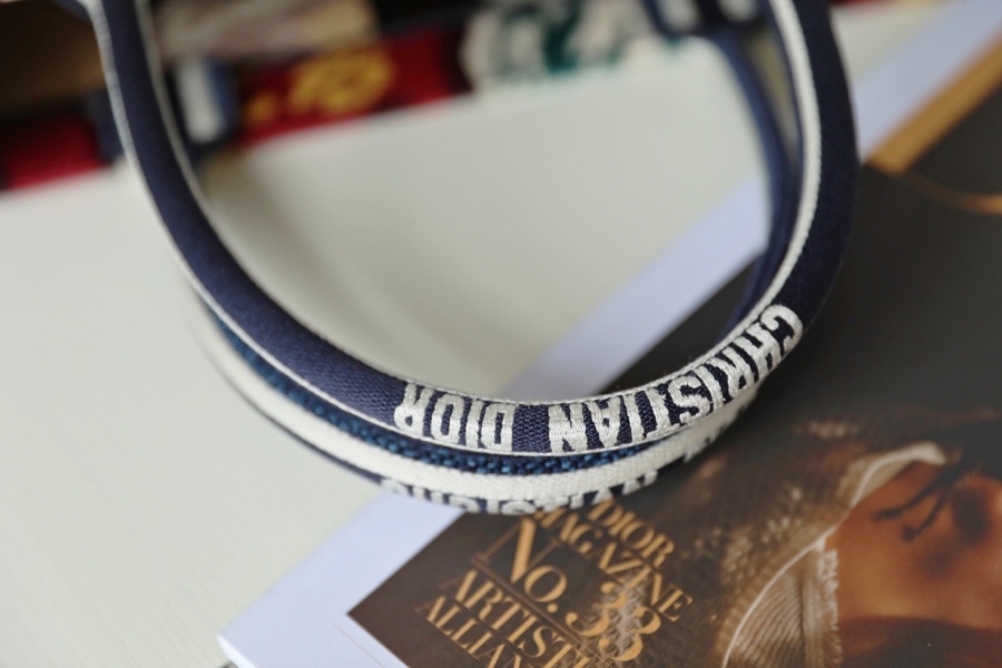 DIOR TOTE Paisley Blue