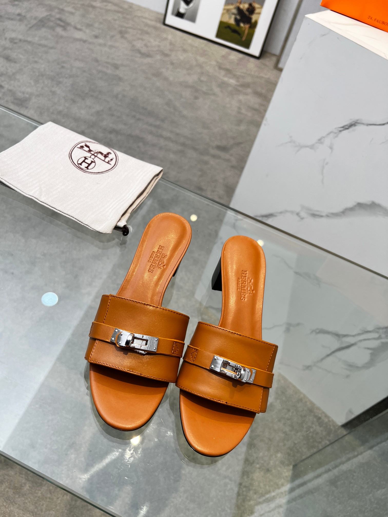 Hermes early spring new sandals