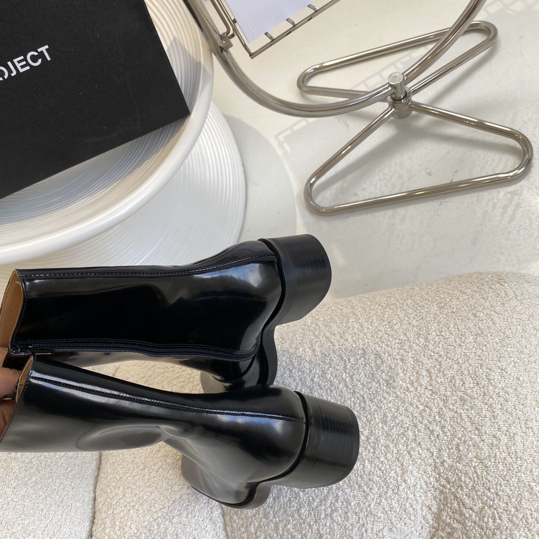 Y/Project private order washed denim import open beads two layer rubber outsole combination bottom