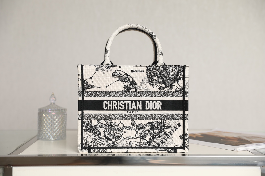 DIOR TOTE new constellation embroidery