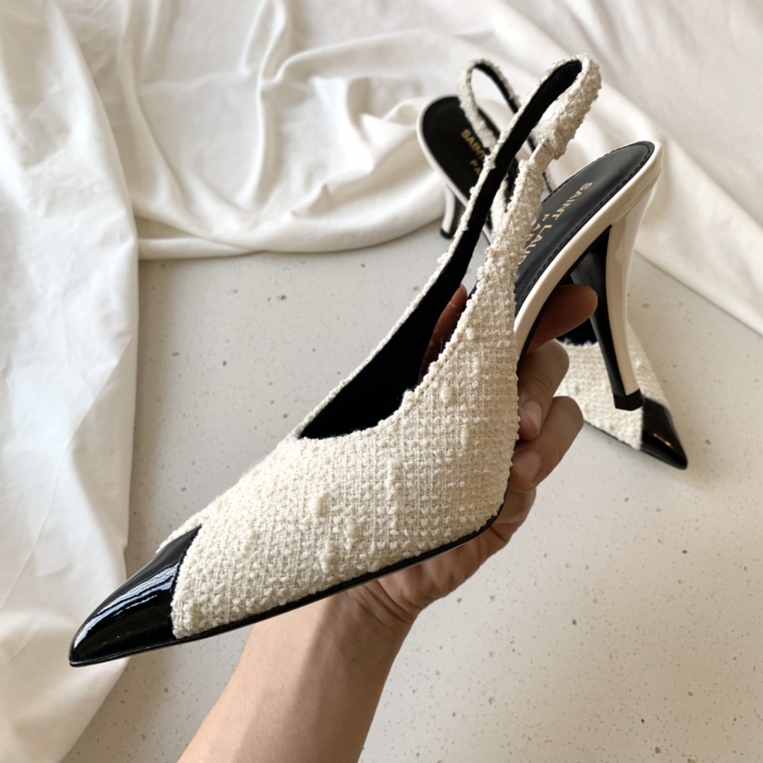 ππππ£π© πππͺπ§ππ£π© | ππππ/ππ π§ππ° YSLο½Saint Laurent 2022 early spring hot YSL absolute absolute sub metal chain high heels