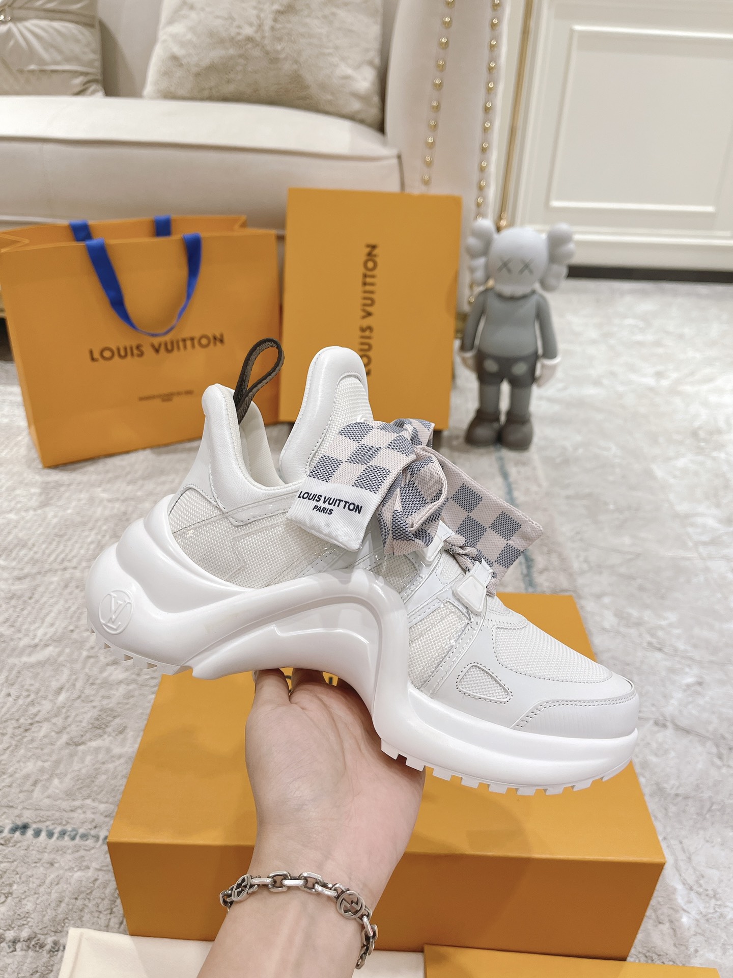 Louis Vuitton Archlight Donkey Brand Louis Vuitton Casual Sports Dad Shoes