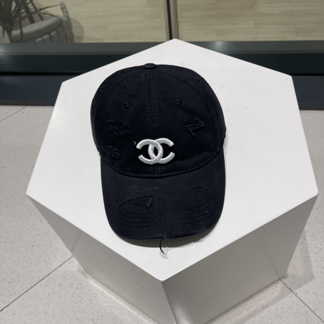 Chanel 2023 new cotton hole baseball cap