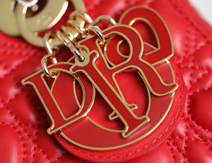 Dior Lady four compartments Tanabata model red DR-091