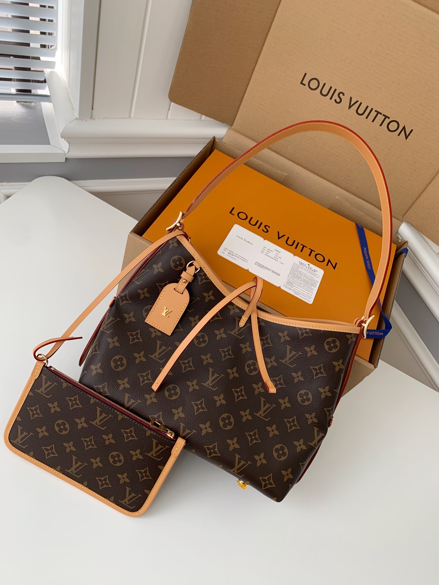 Louis Vuitton Borsa CarryAll PM M46203,Size:29*24*12cm