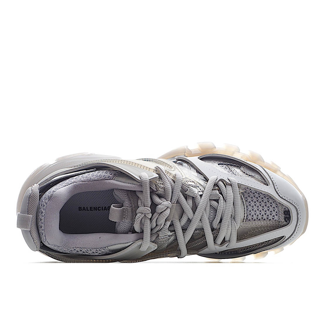 Balenciaga Sneaker Tess s.Gomma MAILLE WHITE/ORANGE