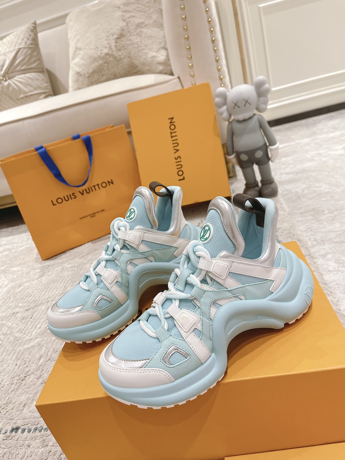 Louis Vuitton Archlight Donkey Brand Louis Vuitton Casual Sports Dad Shoes