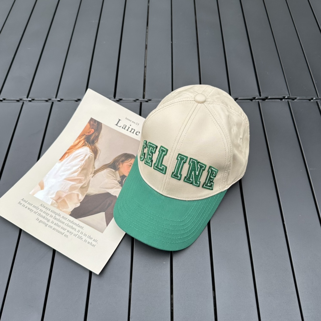 CELINE Arc de Triomphe baseball cap