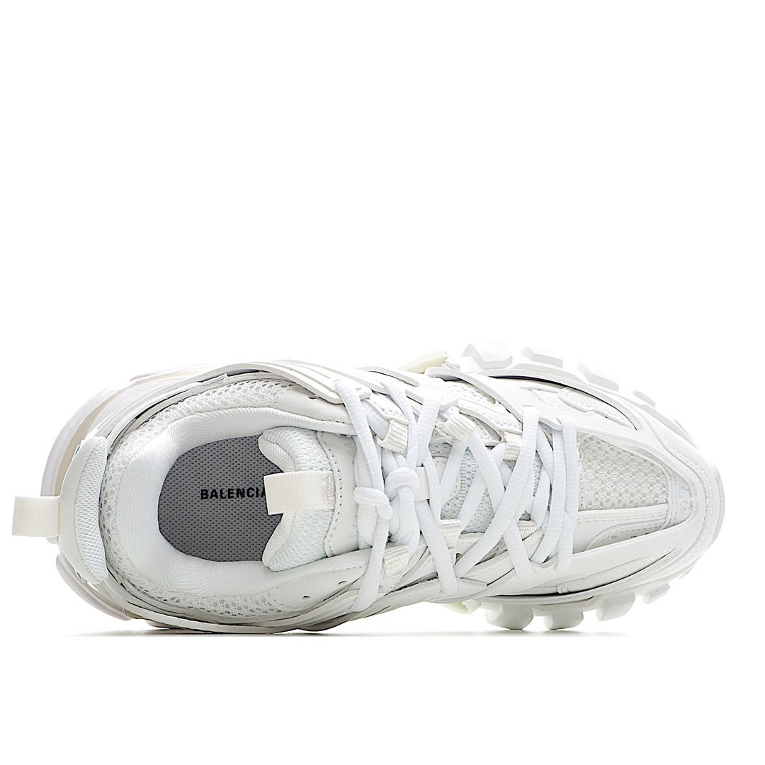 Balenciaga Sneaker Tess s.Gomma MAILLE WHITE/ORANGE