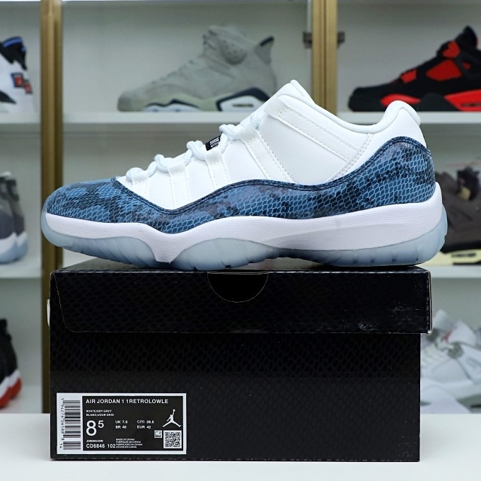 Jordan Air Jordan 11 navy snakeskin
