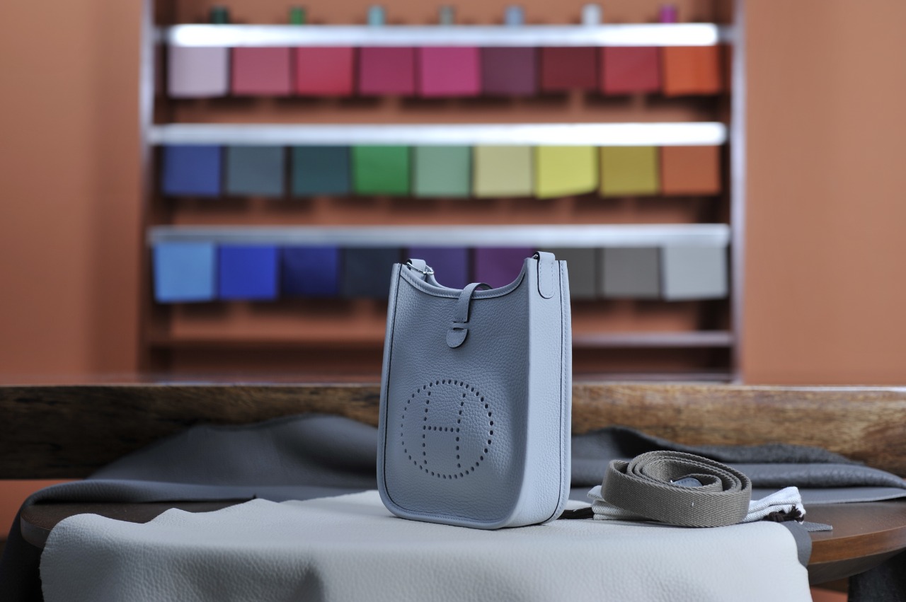 mini evelyne chalice blue silver buckle TC