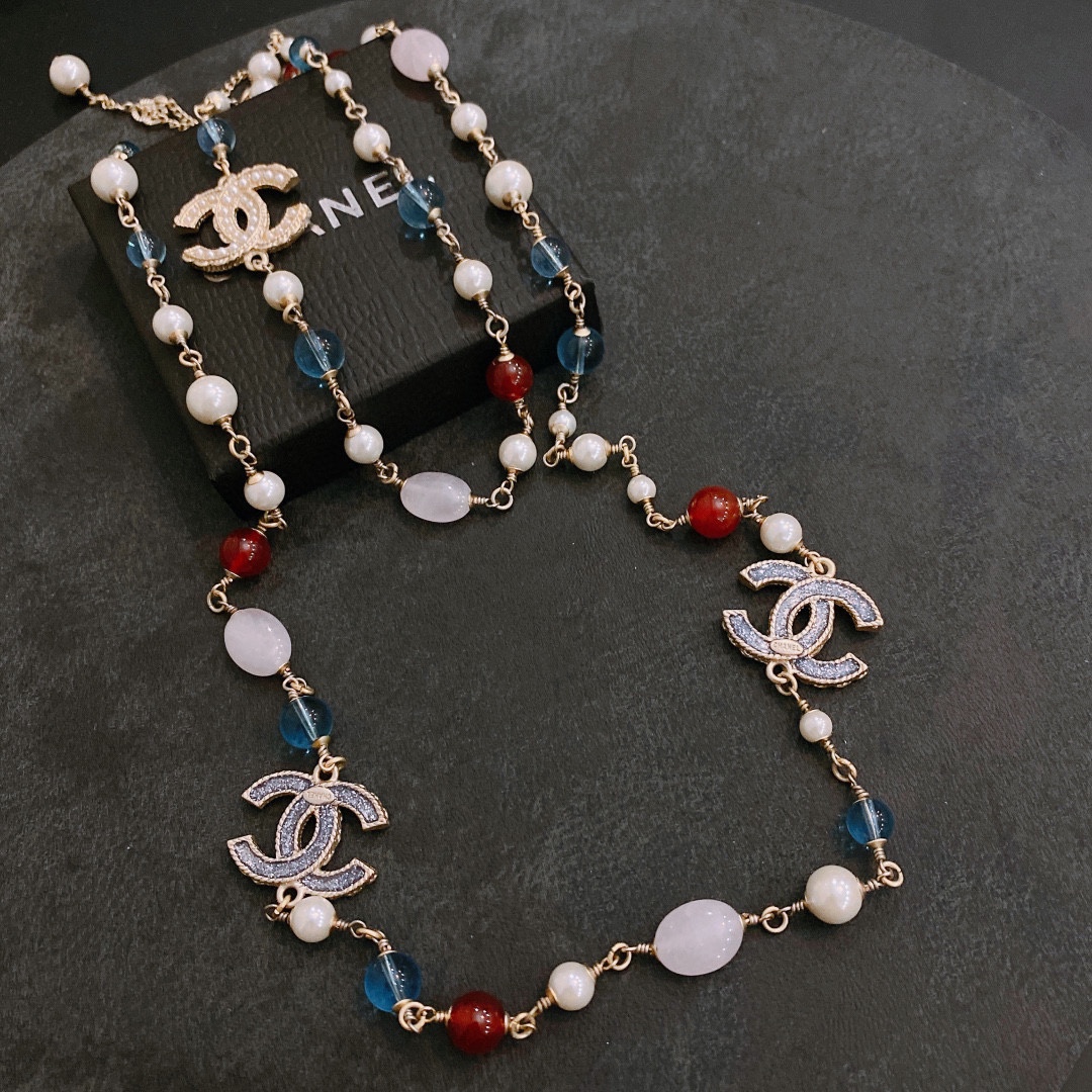 CHANEL🇫🇷Xiaoxiang sweater chain long chain