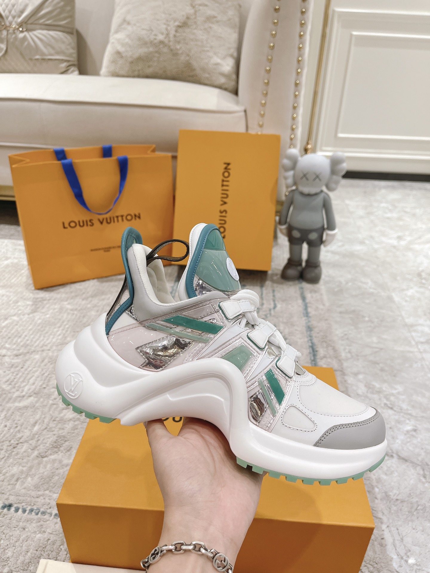 Louis Vuitton Archlight Donkey Brand Louis Vuitton Casual Sports Dad Shoes