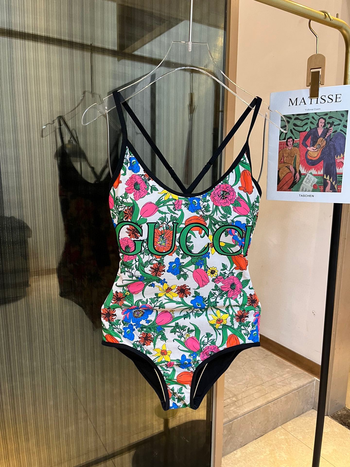 Gucci New Floral One-piece Swimsuit