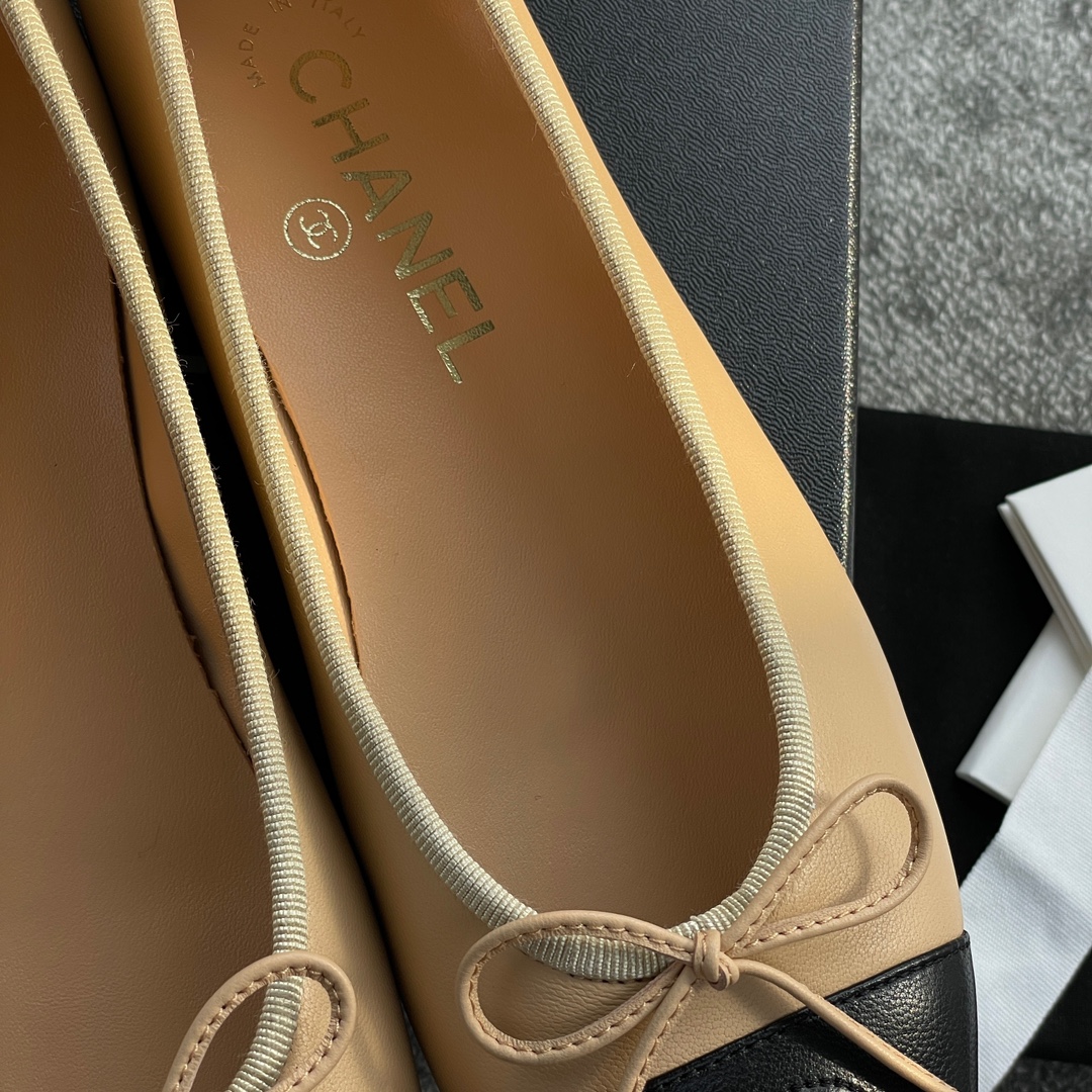 CHANEL classic ballet shoes the version is very positive classic models do not have to worry about the version