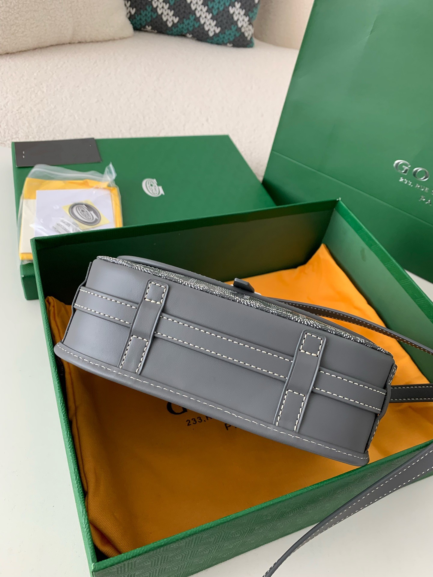 Goyard Belvédère bag Top Quality Size:21.5*16*6cm