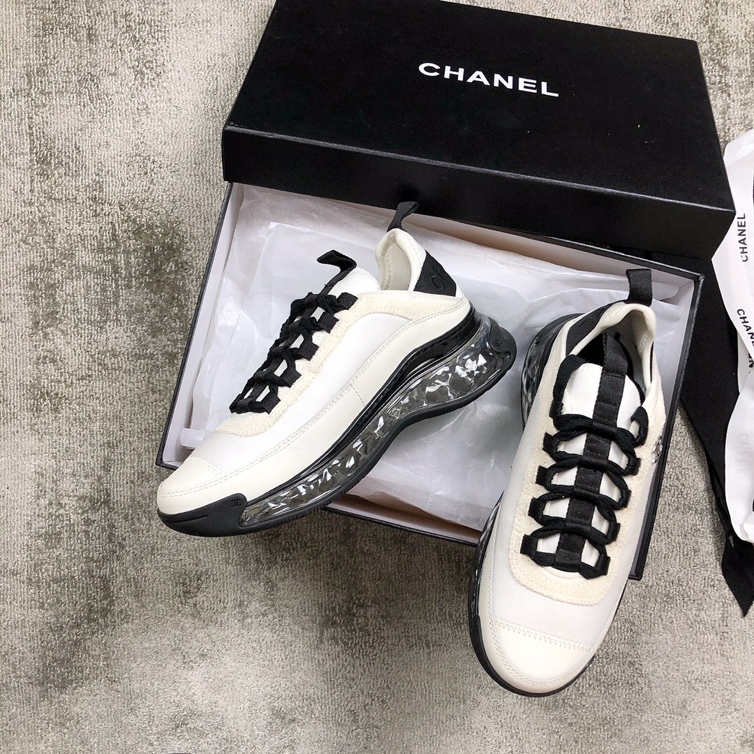 CHANEL sneakers classic small incense sneakers cowhide sheepskin leather genuine leather sole