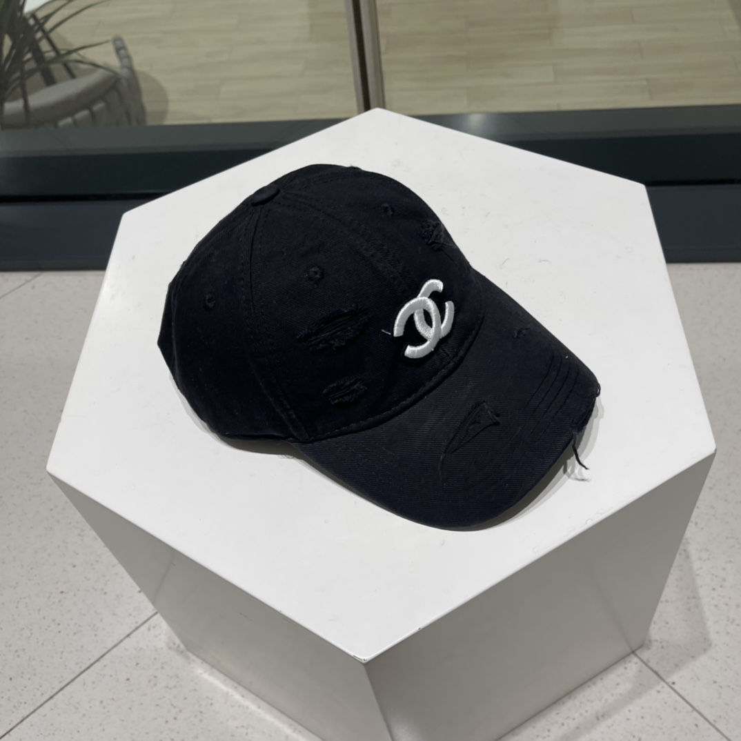 Chanel 2023 new cotton hole baseball cap