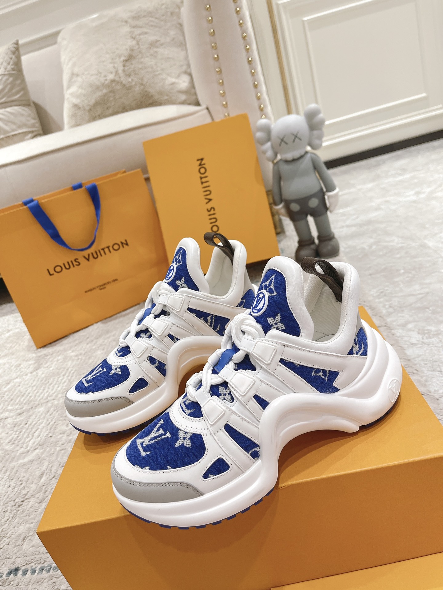 Louis Vuitton Archlight Donkey Brand Louis Vuitton Casual Sports Dad Shoes