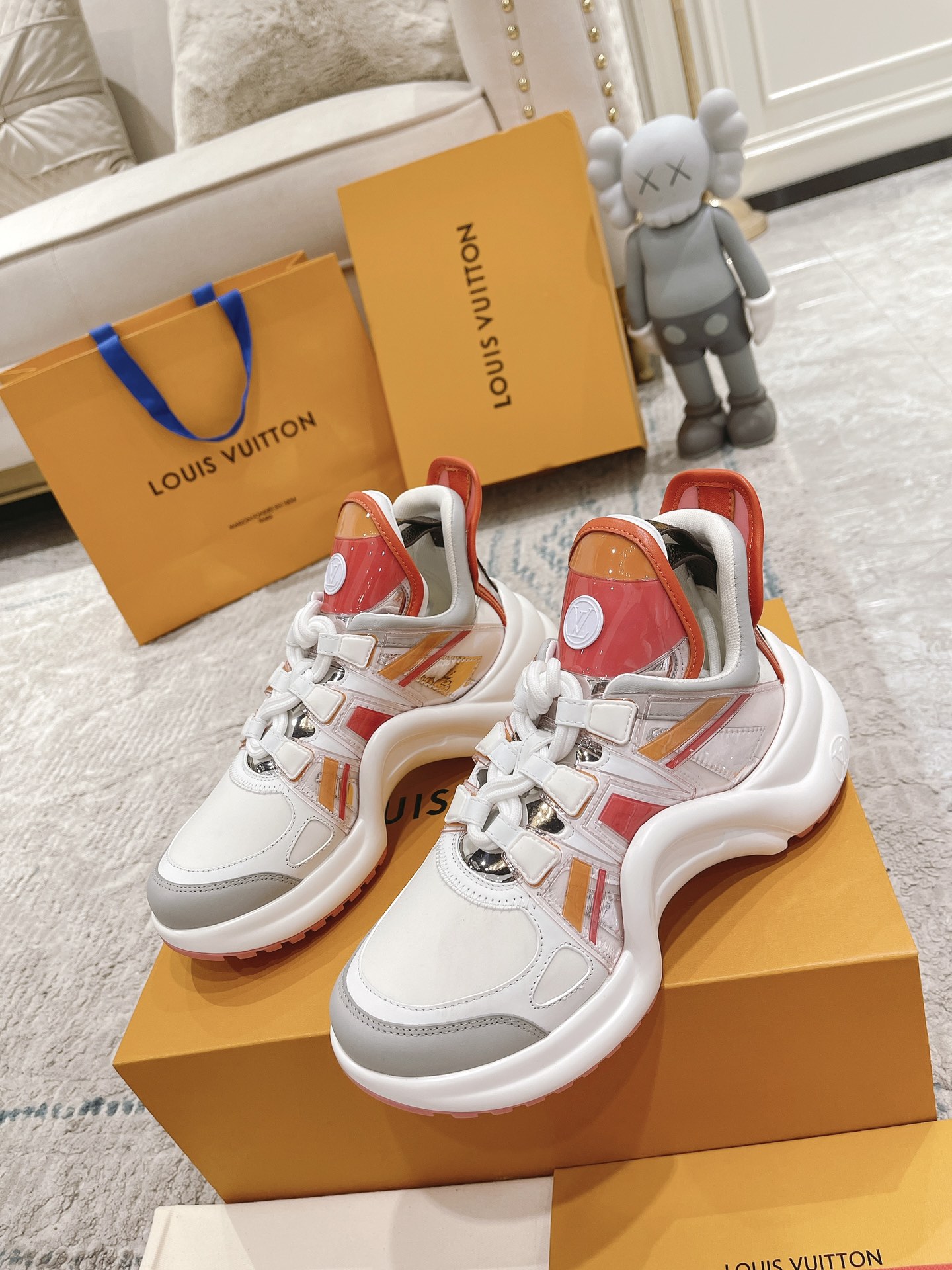 Louis Vuitton Archlight Donkey Brand Louis Vuitton Casual Sports Dad Shoes