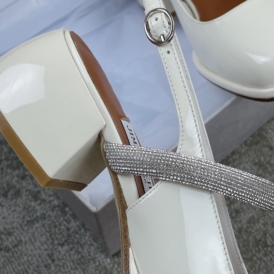 Jimmy Cho*o Chunky Heel Mary Jane