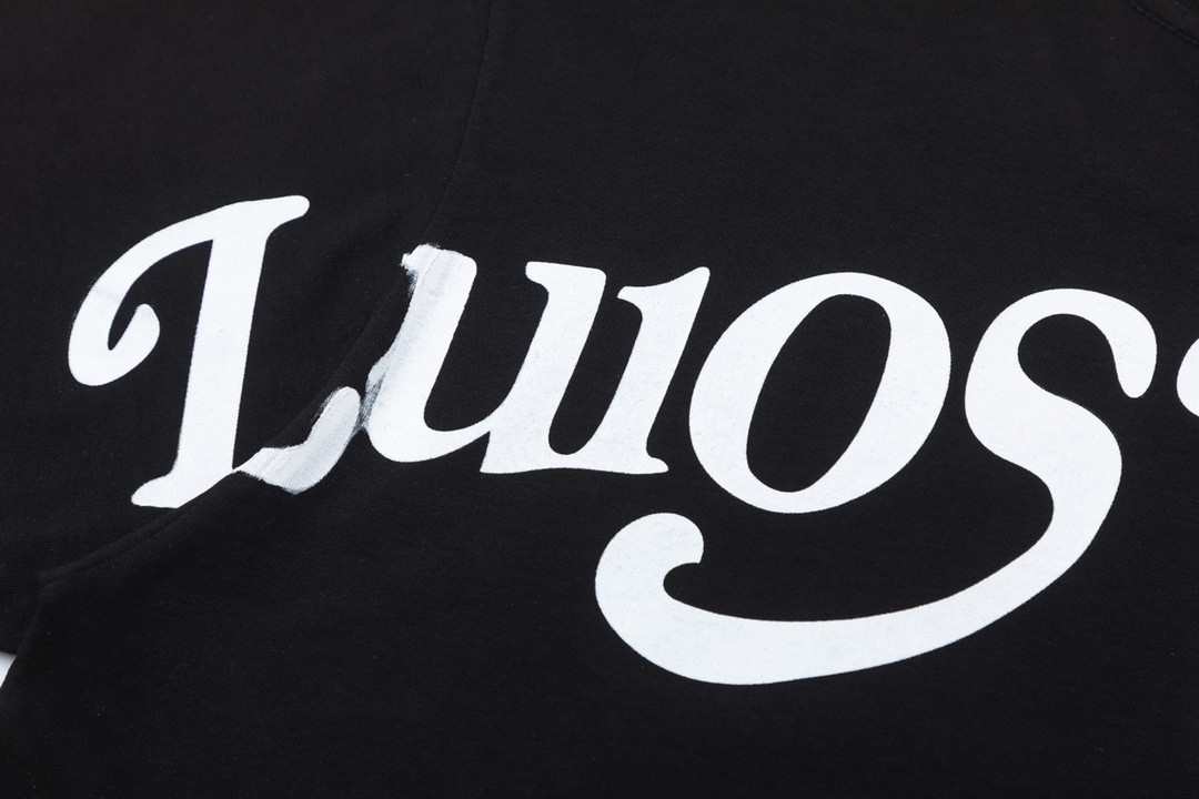 Louis Vuitton 23SS lettered gold classic T-shirt