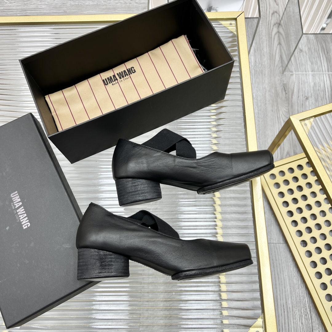 𝐔𝐌𝐀 𝐖𝐀𝐍𝐆｜𝟐𝟎𝟐𝟑/𝐒𝐒 𝐧𝐞𝐰  UMA WANG classic models retro do old ballet shoes
