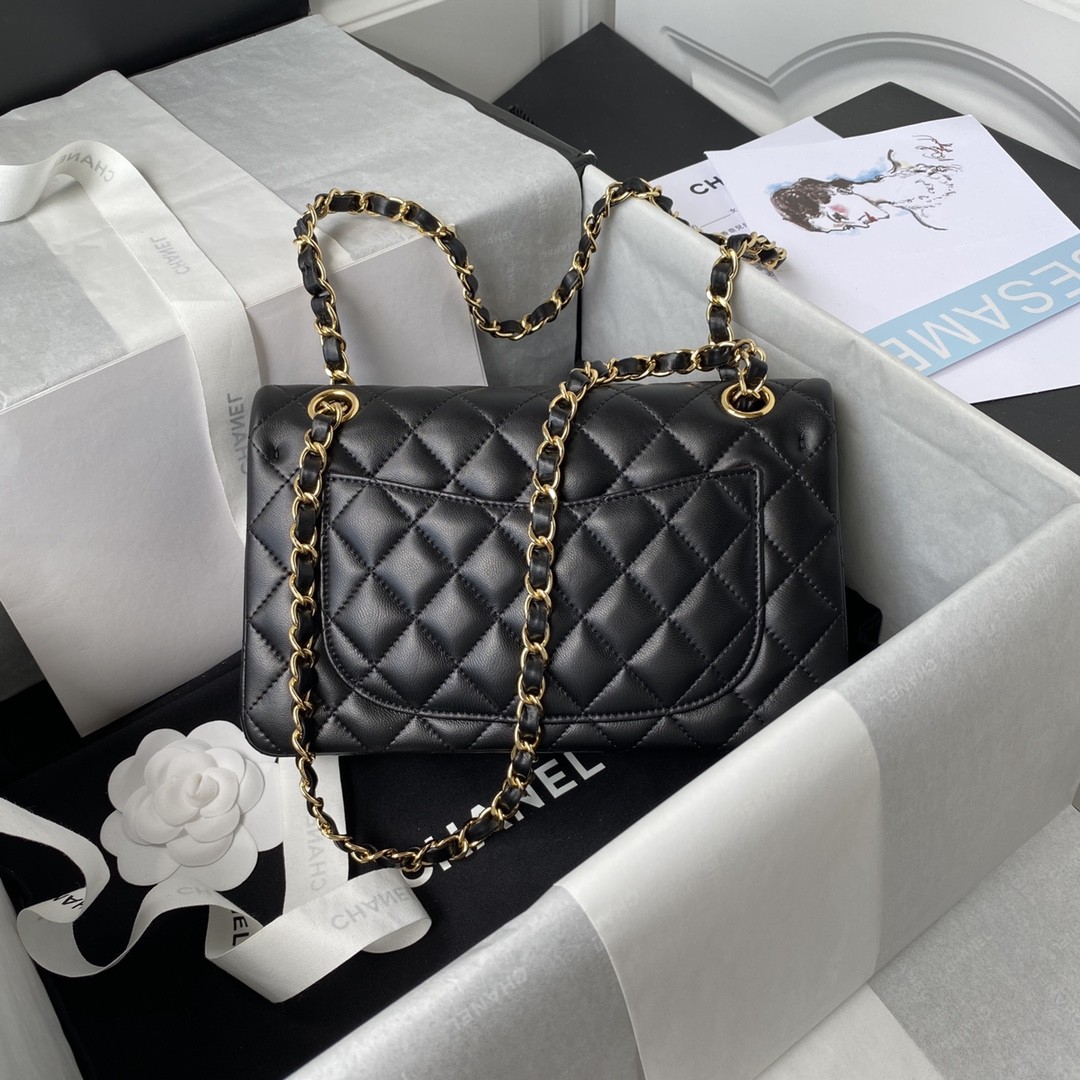 Chanel Classic Flap Bag A01113, Top Quality, Medium Size: 23cm