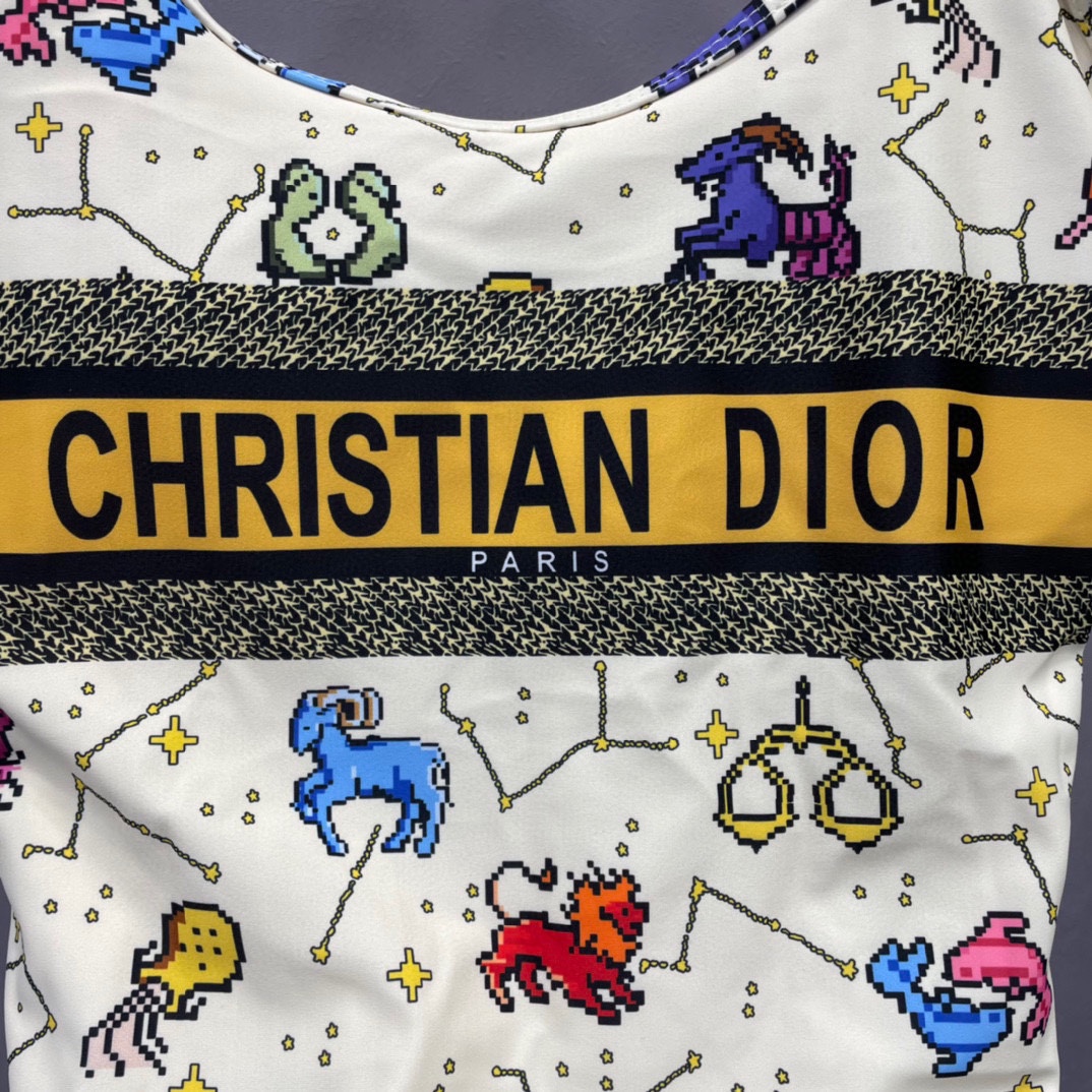 Dior new split swimsuit