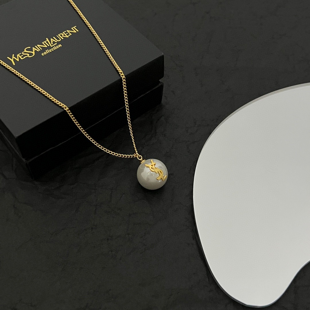 Saint Laurent YSL necklace