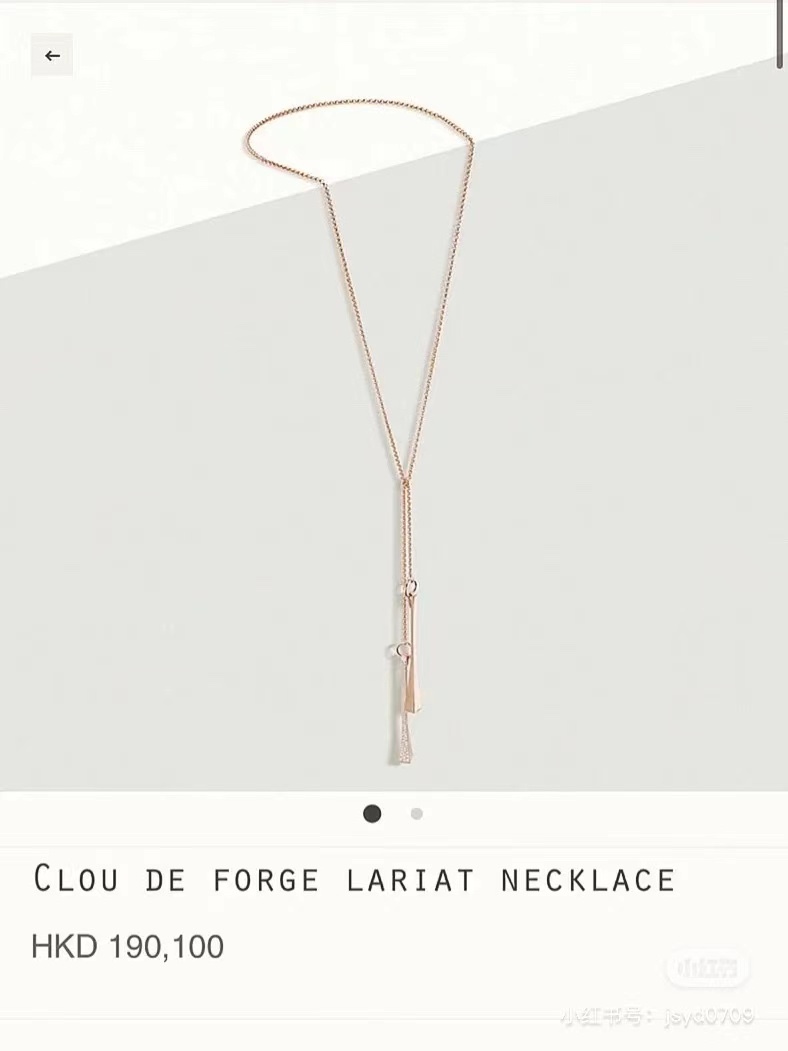 Hermes necklace