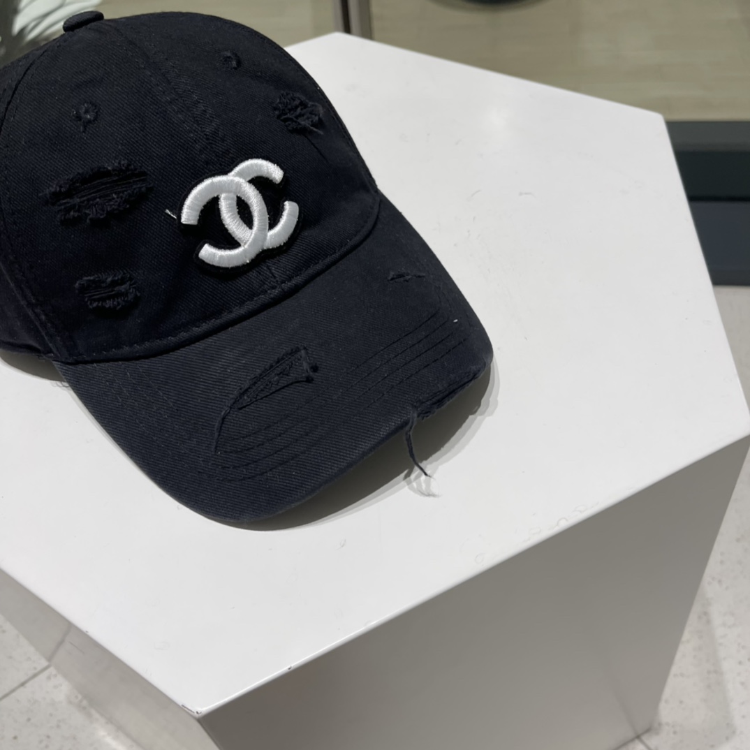 Chanel 2023 new cotton hole baseball cap