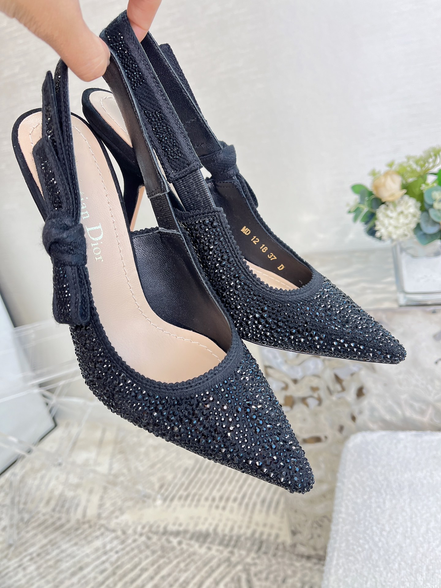 𝐉'𝐀𝐝𝐢𝐨𝐫 ｜𝟐𝟎𝟐𝟐 𝟑𝐒𝐒/𝐧𝐞𝐰 Full diamond high heels